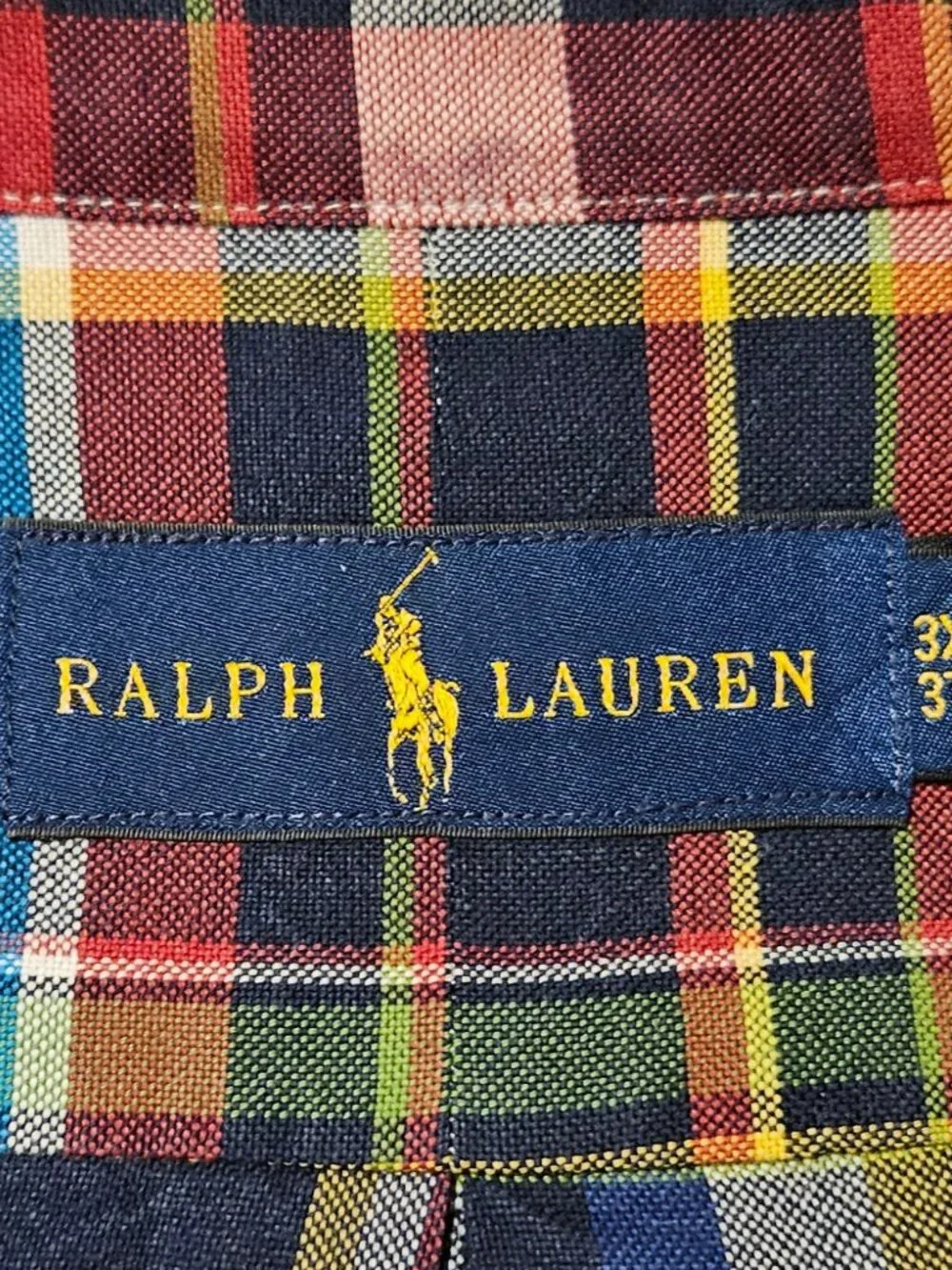 Polo Ralph Lauren Plaid Long Sleeve Button Down Shirt Big & Tall 3XLT